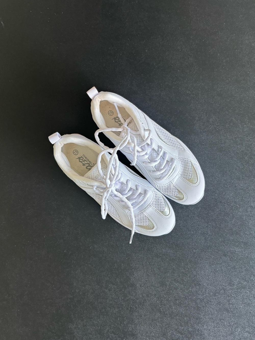 Rebel Athletic Cheer Shoes White